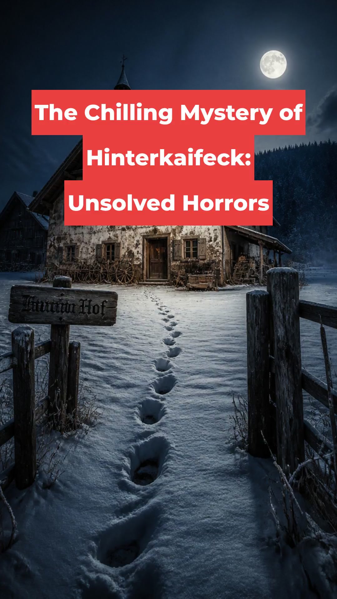 The Chilling Mystery of Hinterkaifeck: Unsolved Horrors