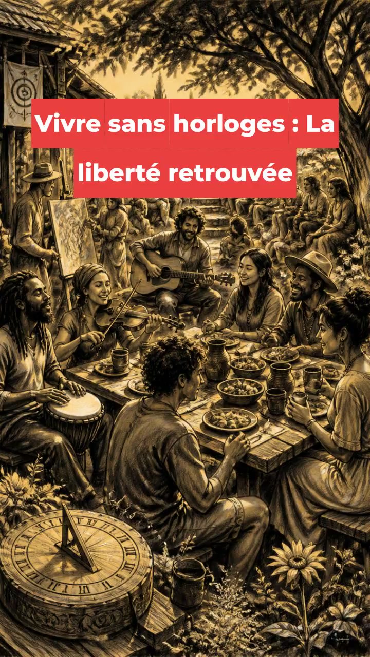Vivre sans horloges : La liberté retrouvée