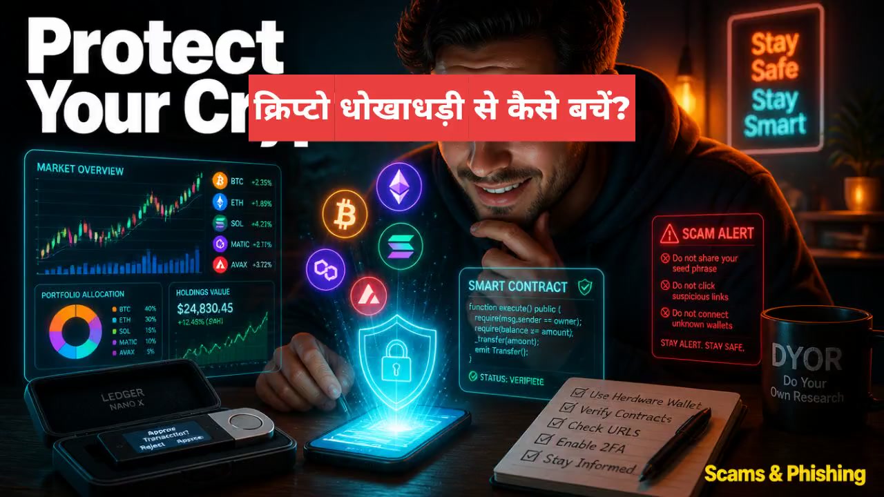 क्रिप्टो धोखाधड़ी से कैसे बचें?