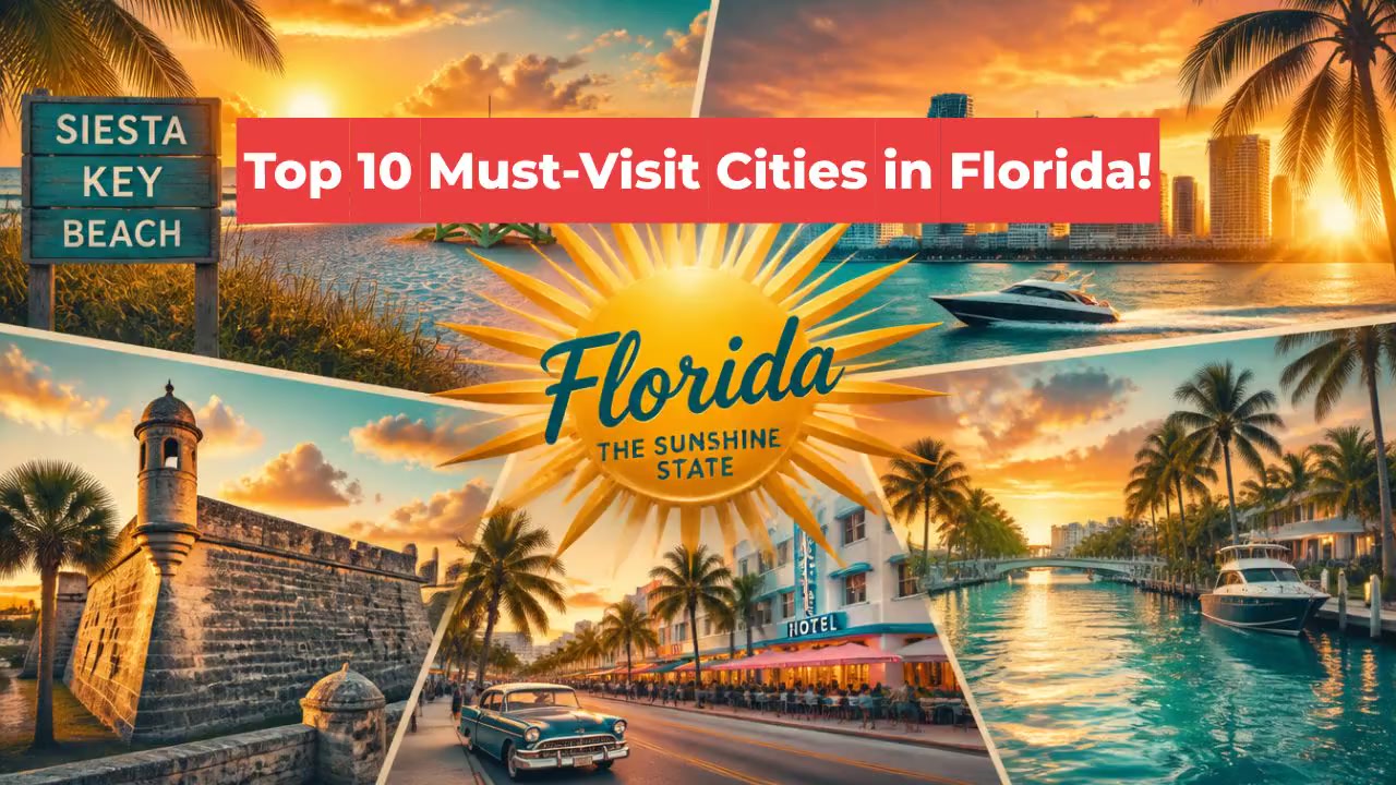 Top 10 Must-Visit Cities in Florida!