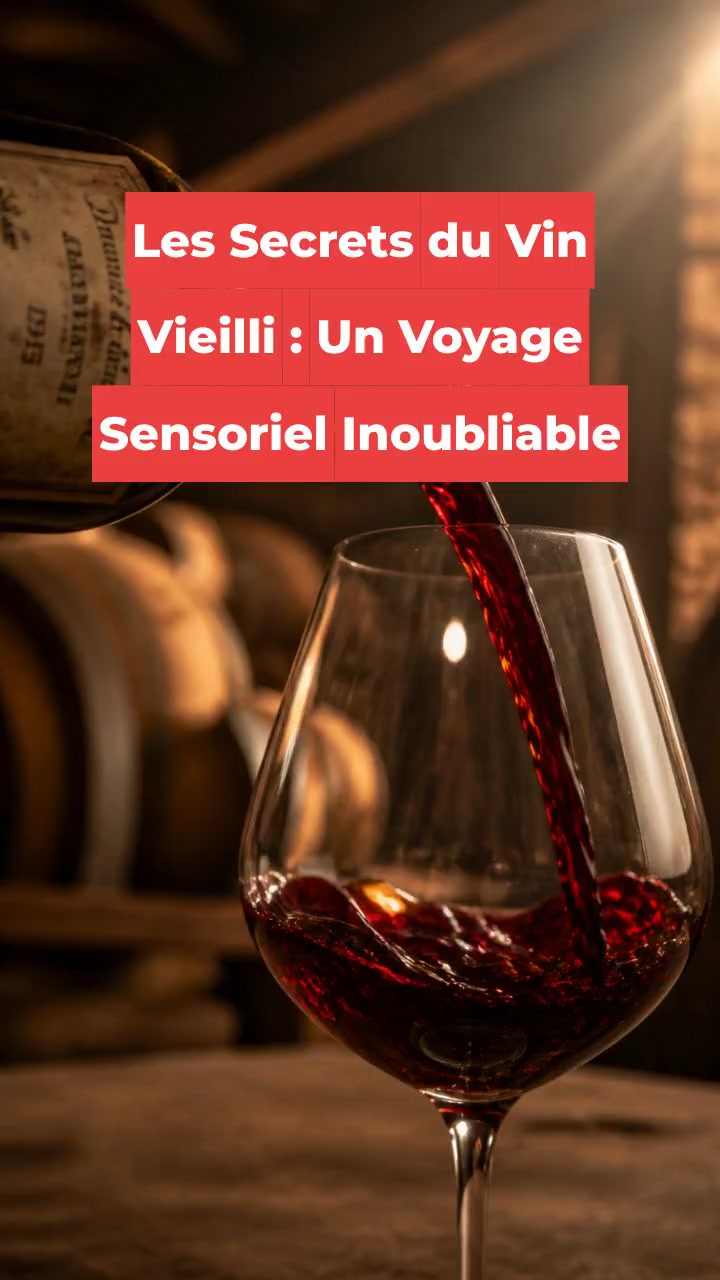 Les Secrets du Vin Vieilli : Un Voyage Sensoriel Inoubliable