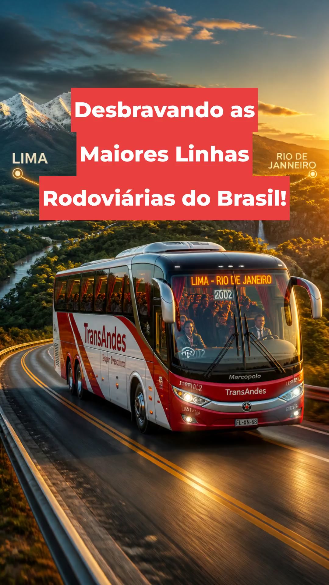 Desbravando as Maiores Linhas Rodoviárias do Brasil!