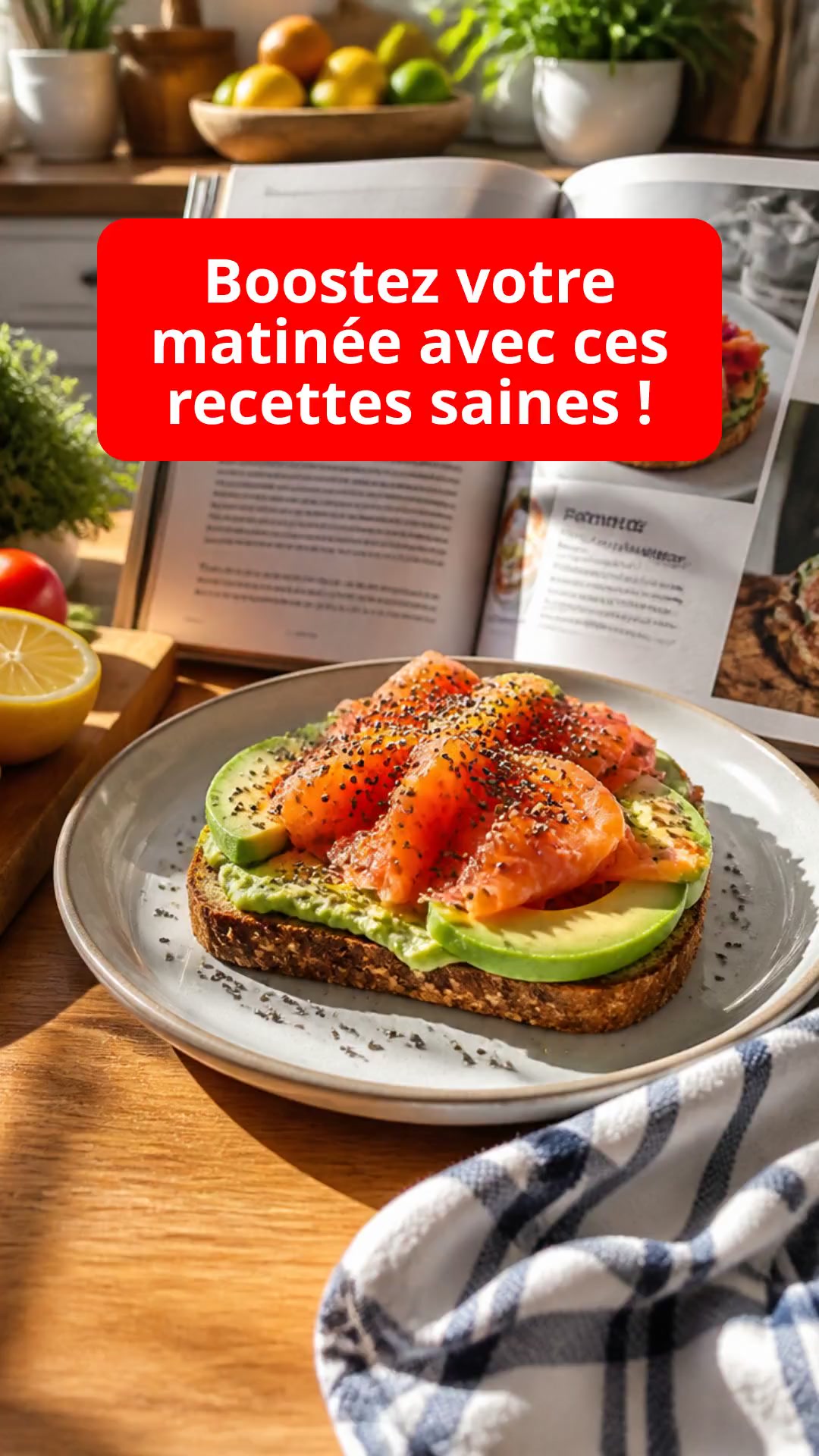 Boostez votre matinée avec ces recettes saines !