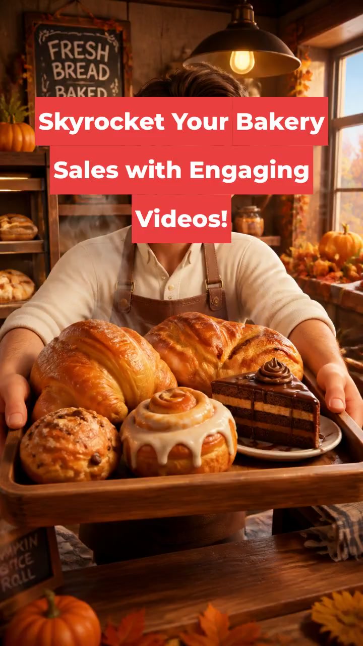 Skyrocket Your Bakery Sales with Engaging Videos!