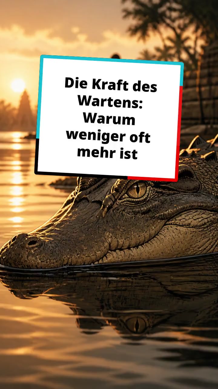Die Kraft des Wartens: Warum weniger oft mehr ist