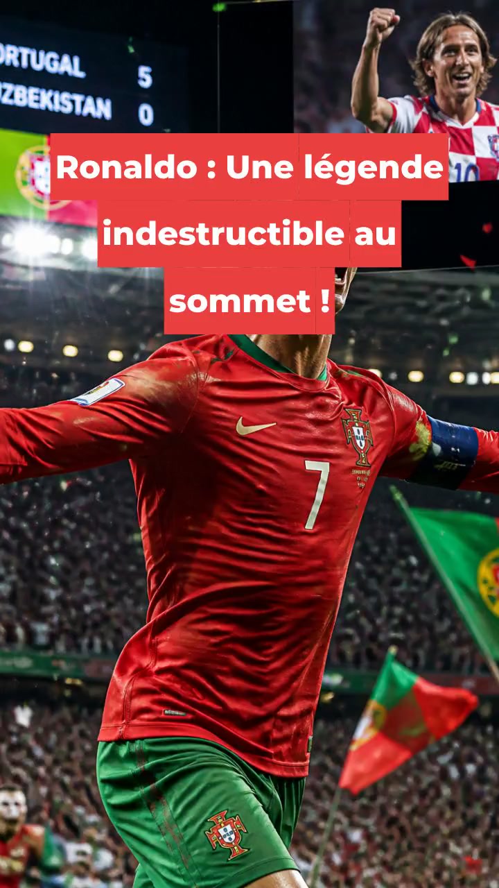 Ronaldo : Une légende indestructible au sommet !
