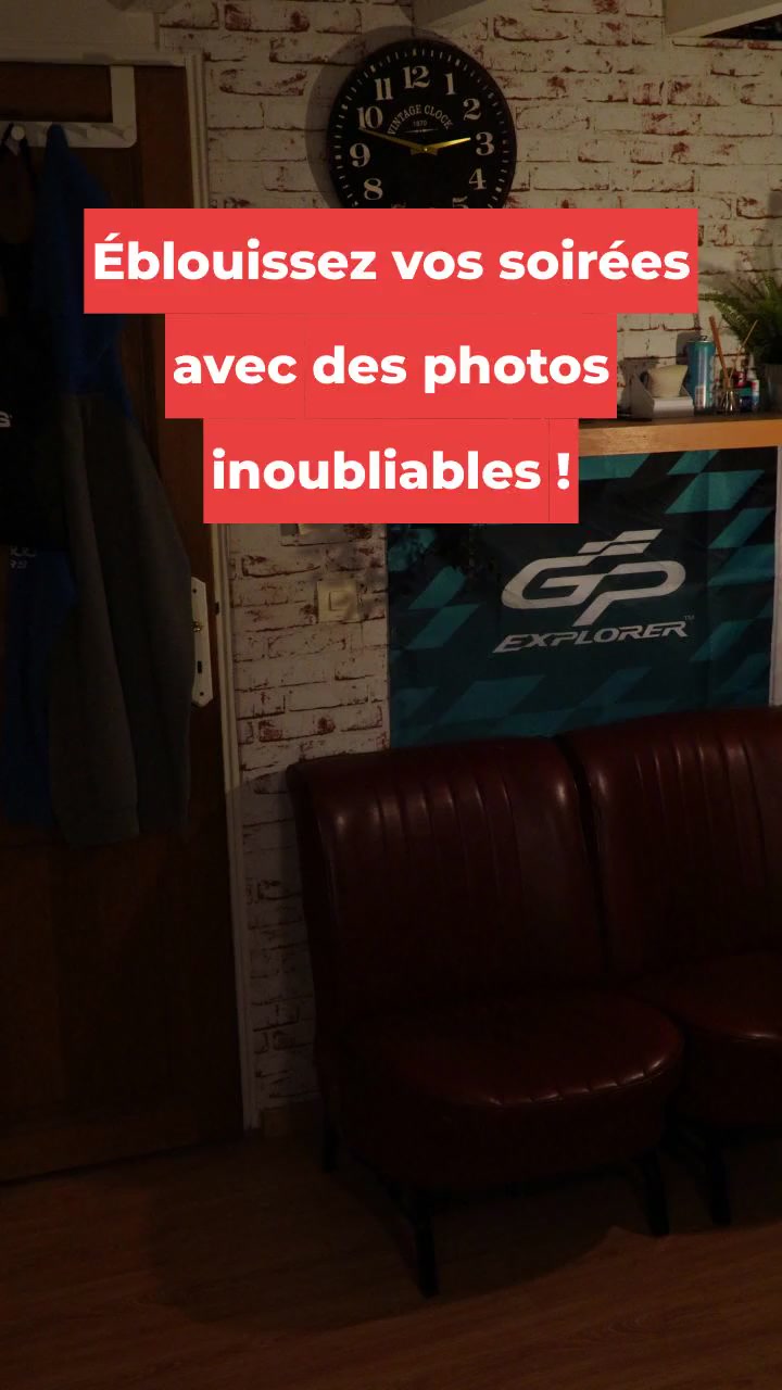 Éblouissez vos soirées avec des photos inoubliables !
