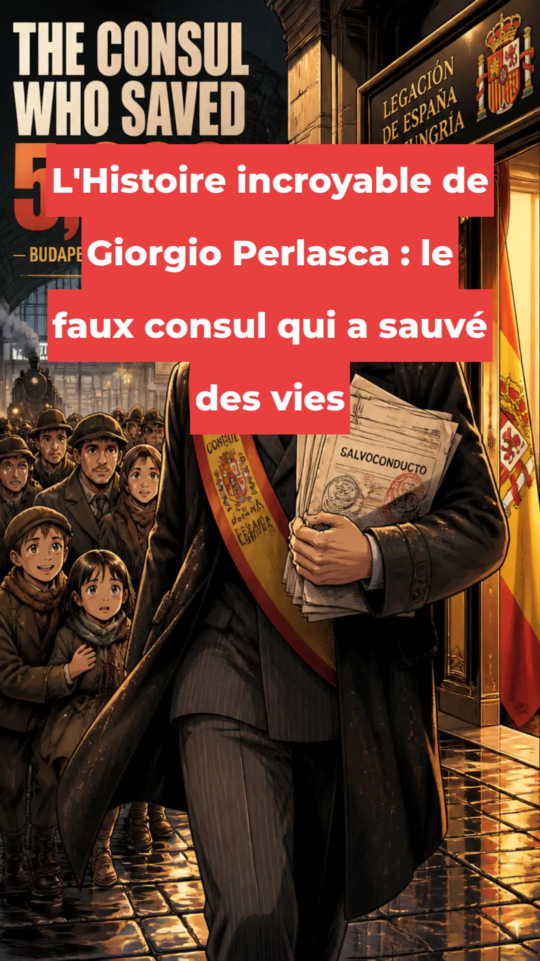 L'Histoire incroyable de Giorgio Perlasca : le faux consul qui a sauvé des vies