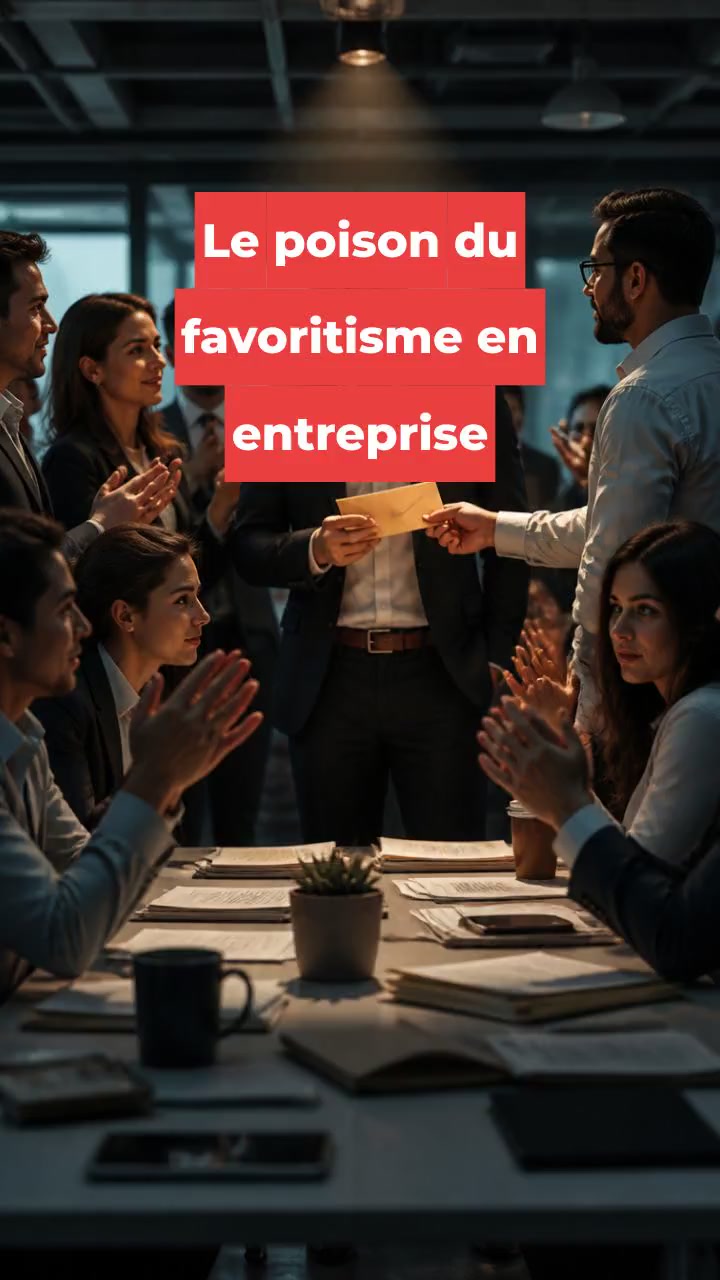 Le poison du favoritisme en entreprise