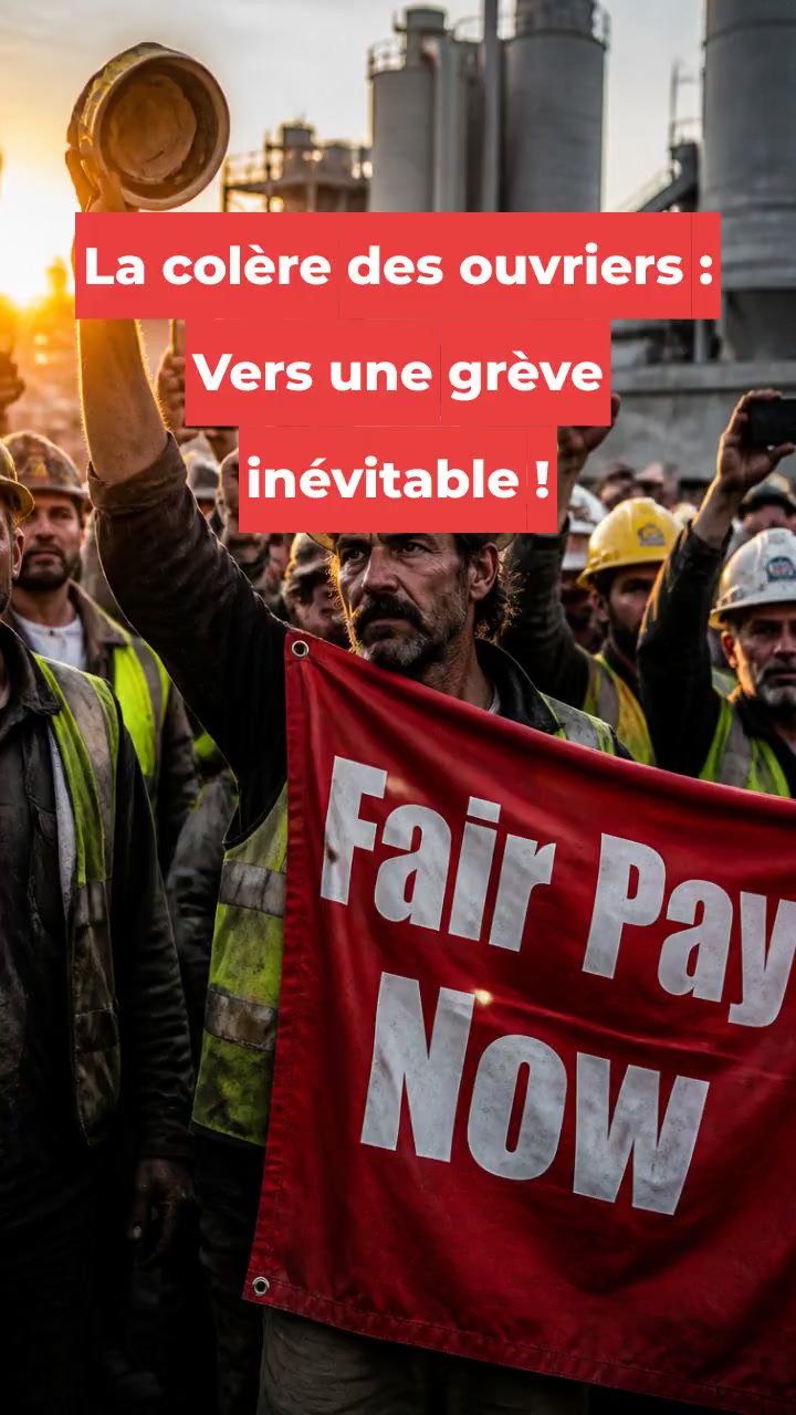 La colère des ouvriers : Vers une grève inévitable !