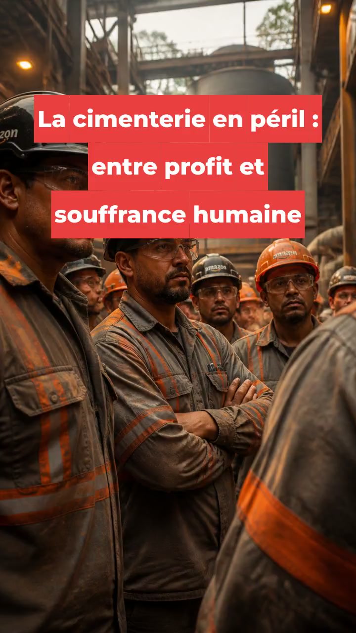 La cimenterie en péril : entre profit et souffrance humaine