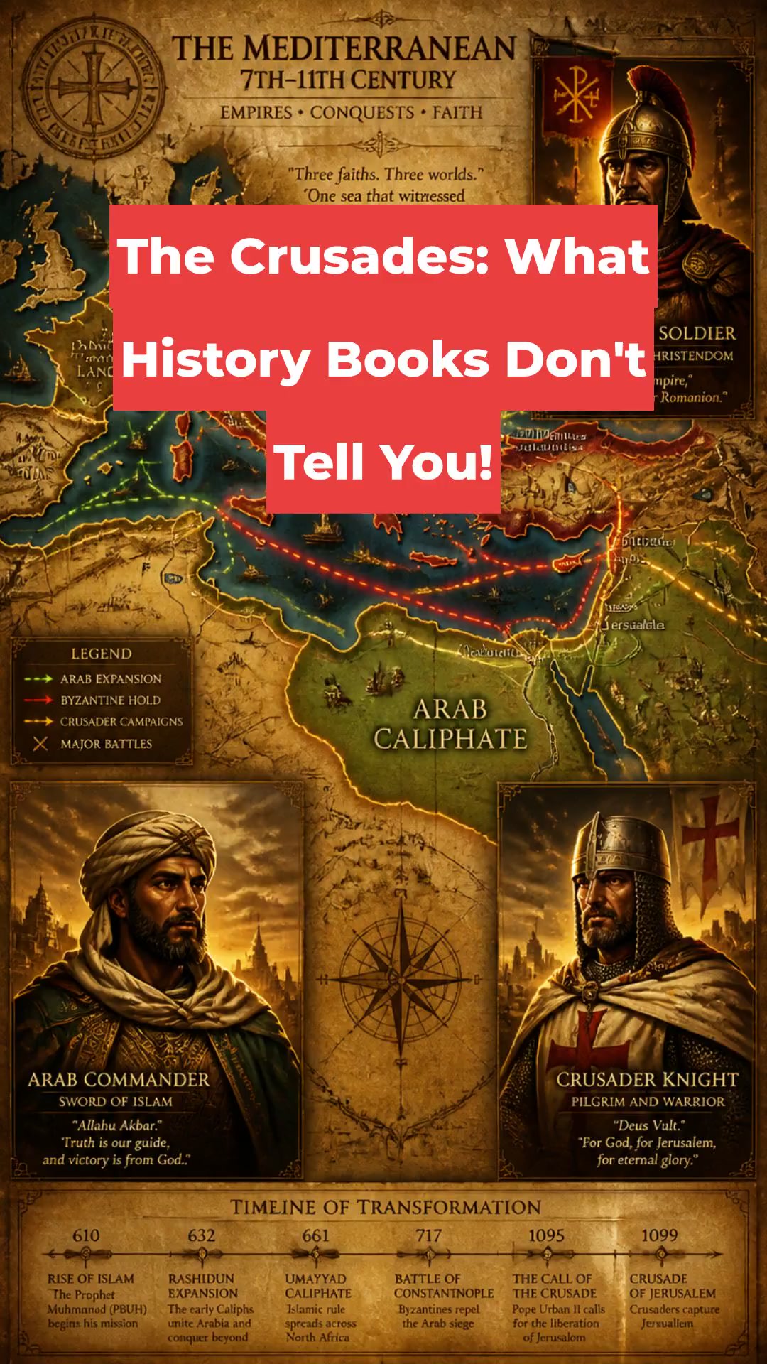 The Crusades: What History Books Don't Tell You!