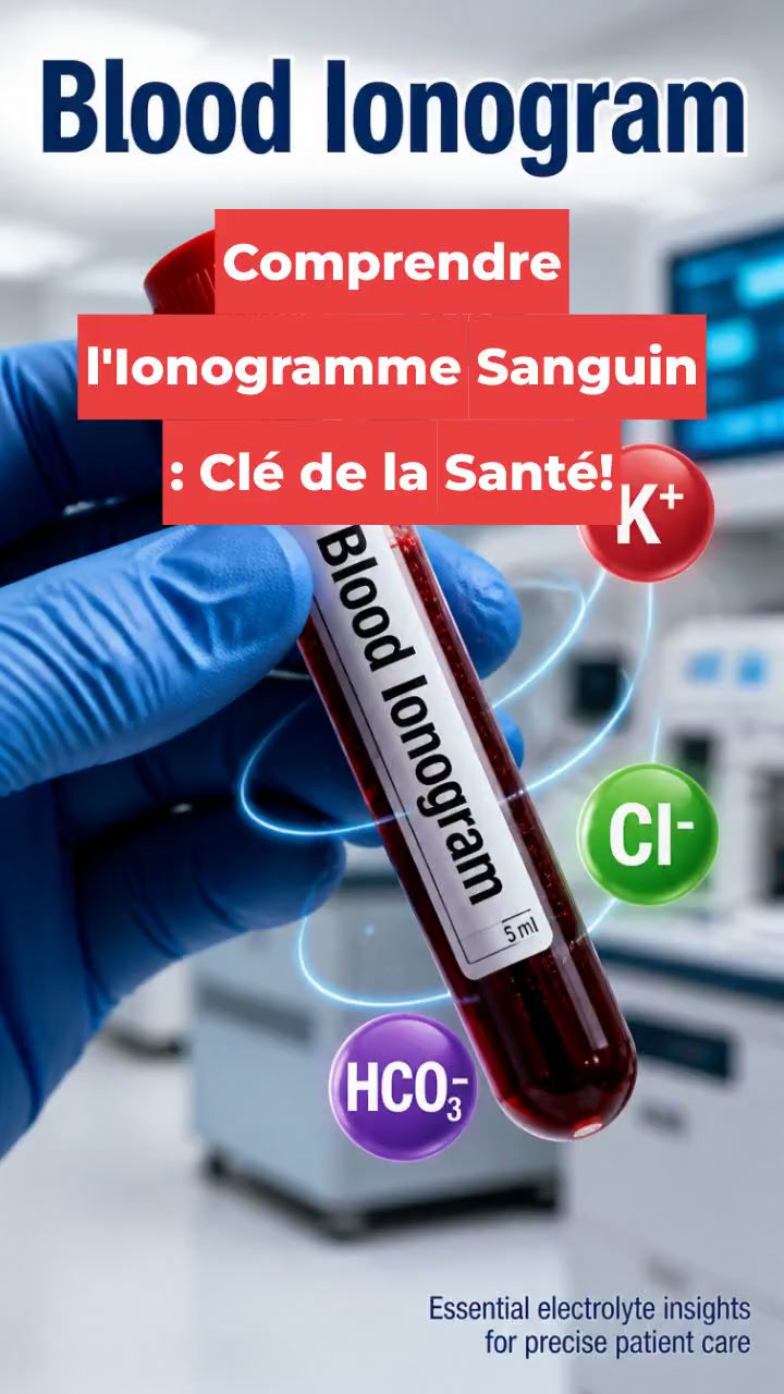Comprendre l'Ionogramme Sanguin : Clé de la Santé!