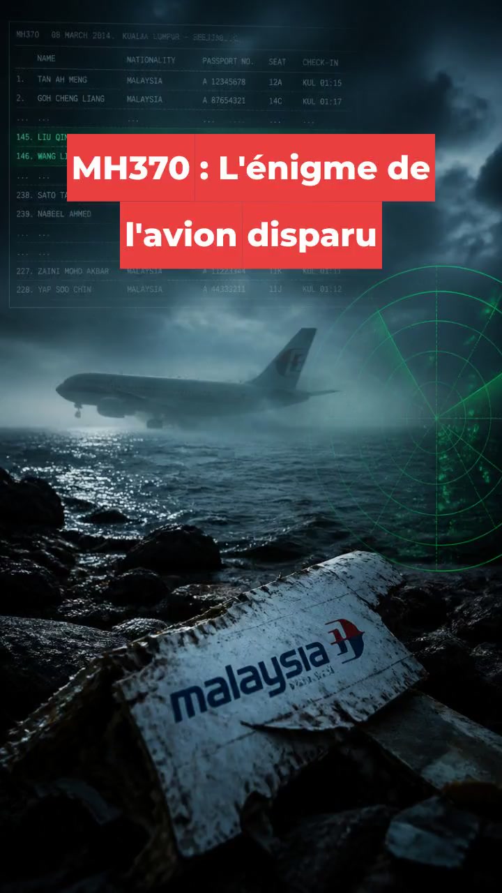 MH370 : L'énigme de l'avion disparu