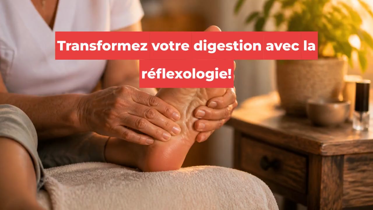 Transformez votre digestion avec la réflexologie!