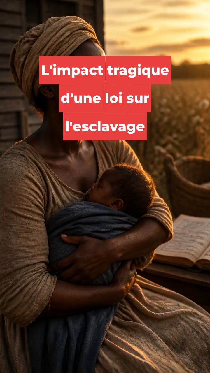 L'impact tragique d'une loi sur l'esclavage