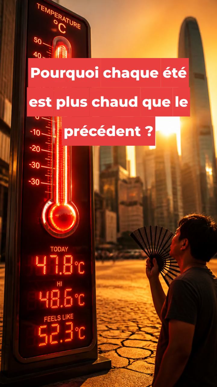 Pourquoi chaque été est plus chaud que le précédent ?