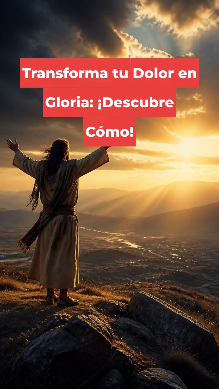 Transforma tu Dolor en Gloria: ¡Descubre Cómo!