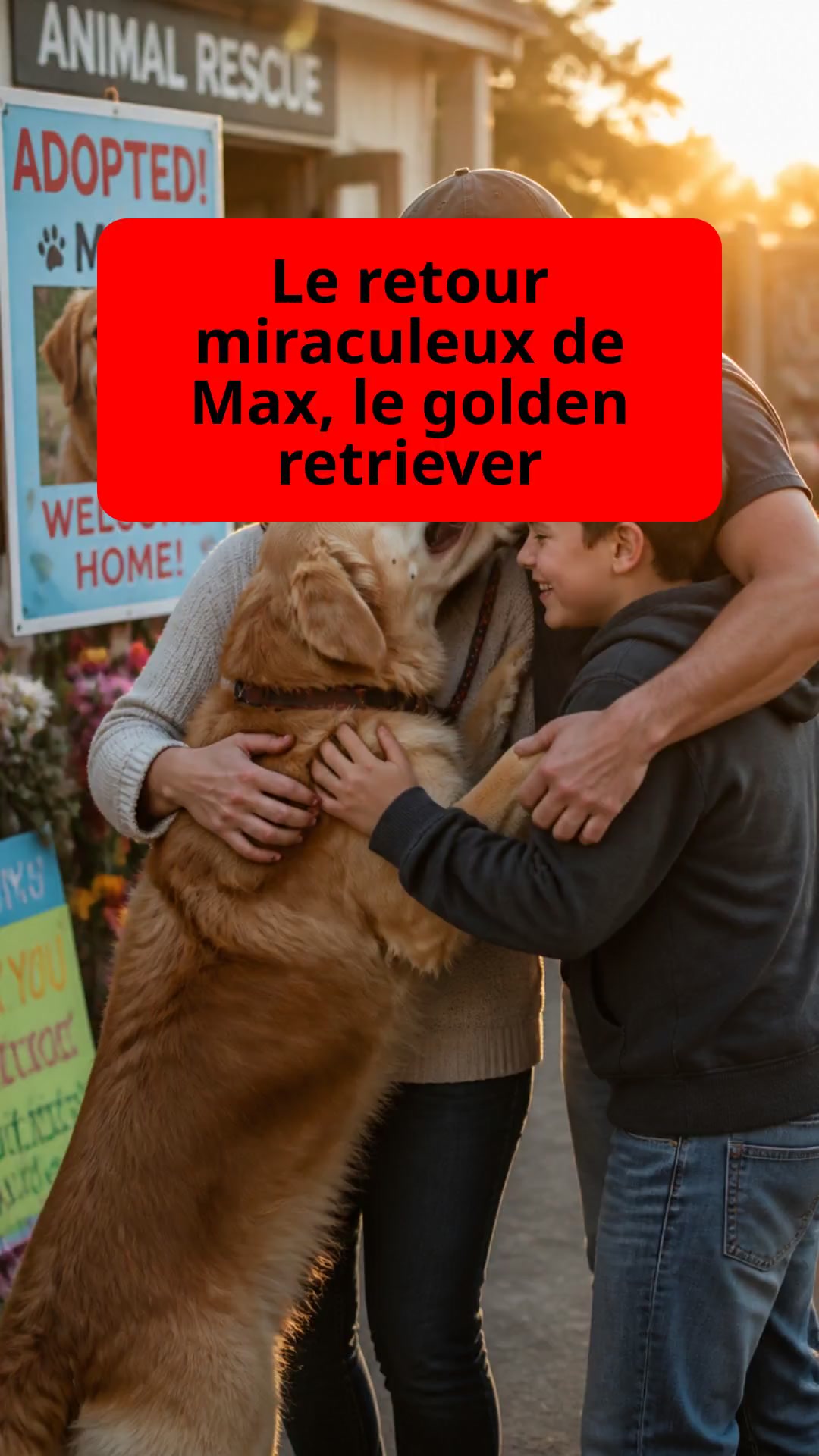 Le retour miraculeux de Max, le golden retriever