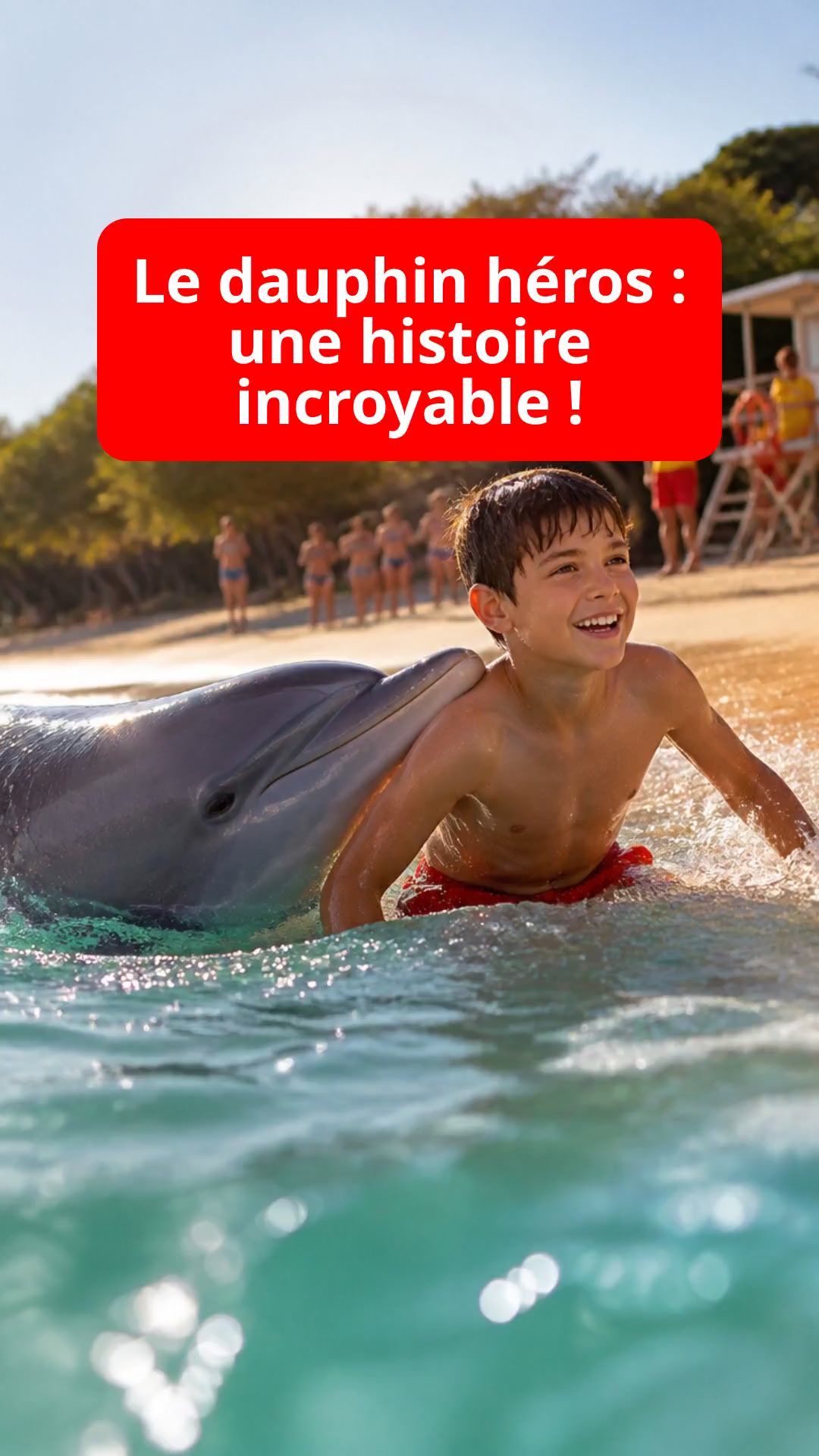 Le dauphin héros : une histoire incroyable !