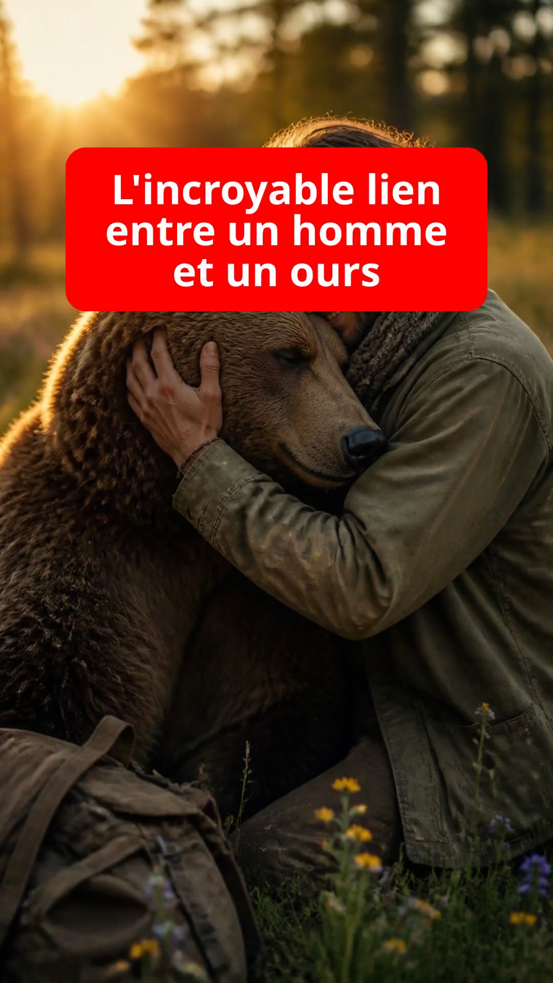 L'incroyable lien entre un homme et un ours