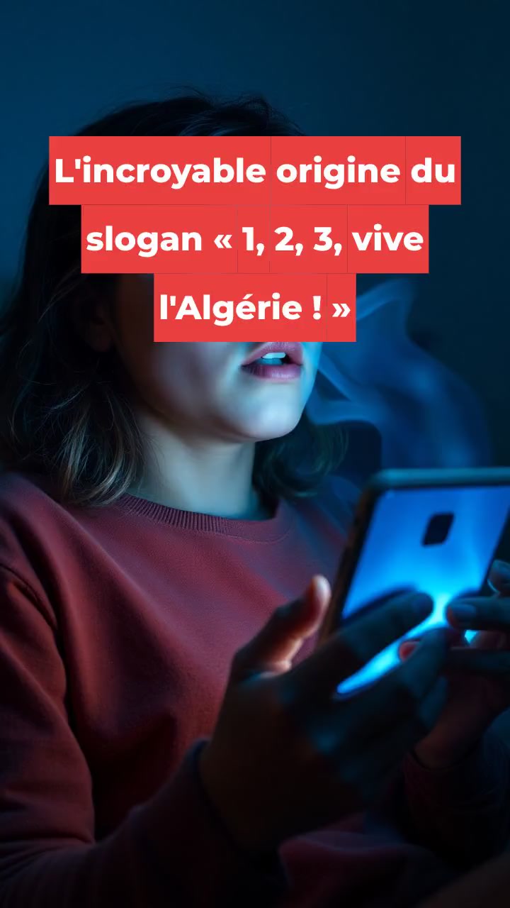 L'incroyable origine du slogan « 1, 2, 3, vive l'Algérie ! »