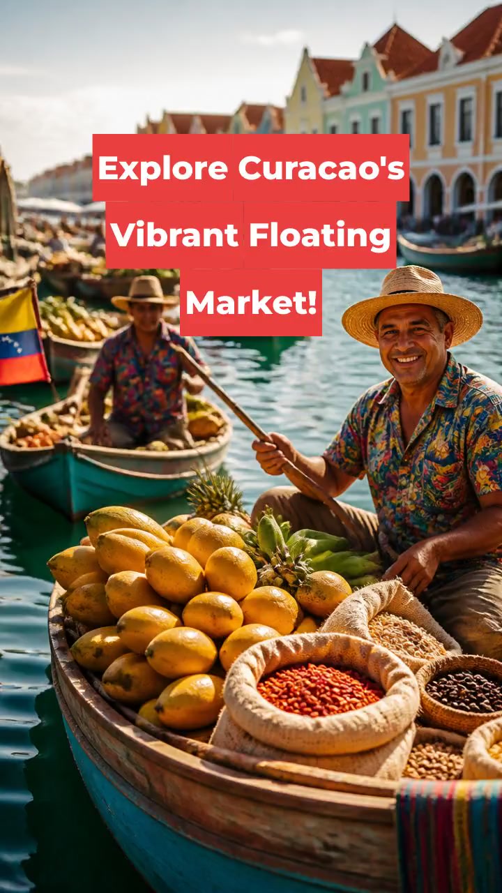 Explore Curacao's Vibrant Floating Market!