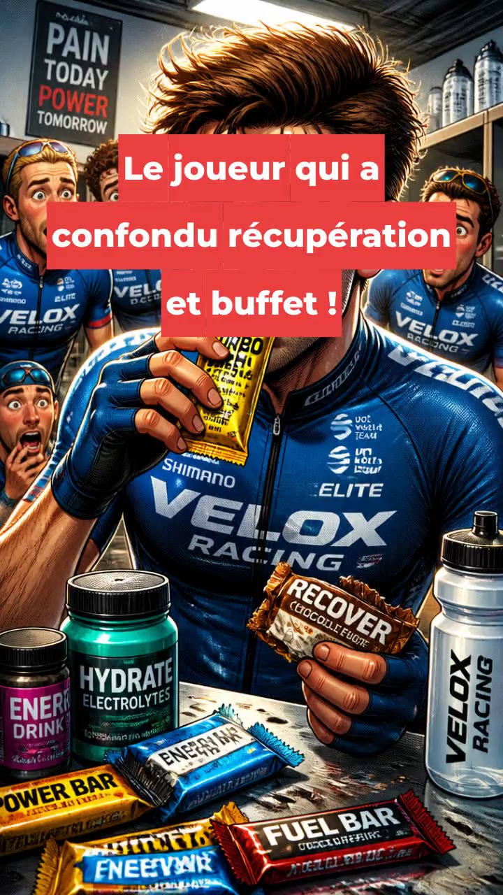 Le joueur qui a confondu récupération et buffet !