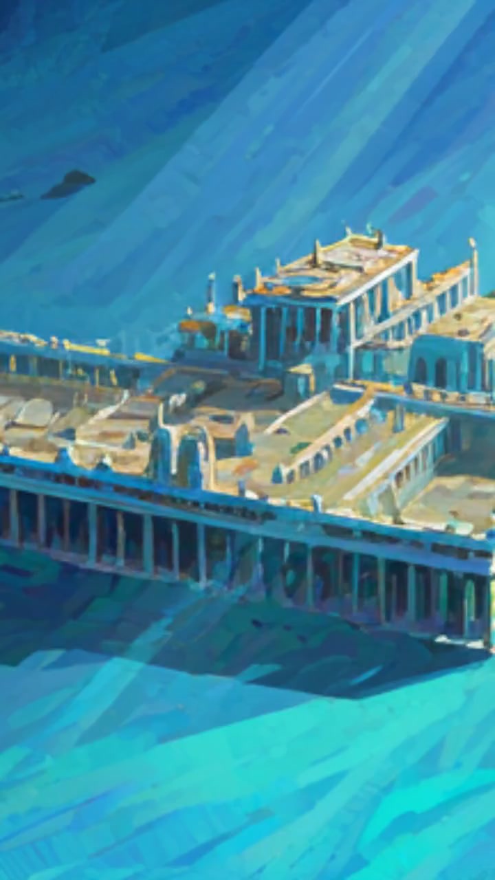Hidden Palace Discovered Beneath the Waves!