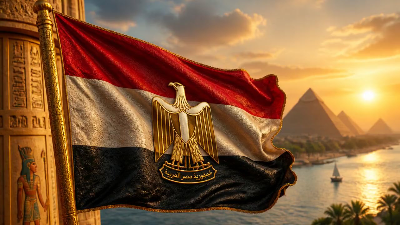 La Fascinante Historia de la Bandera de Egipto