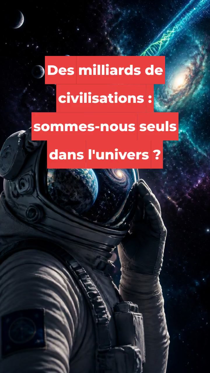 Des milliards de civilisations : sommes-nous seuls dans l'univers ?