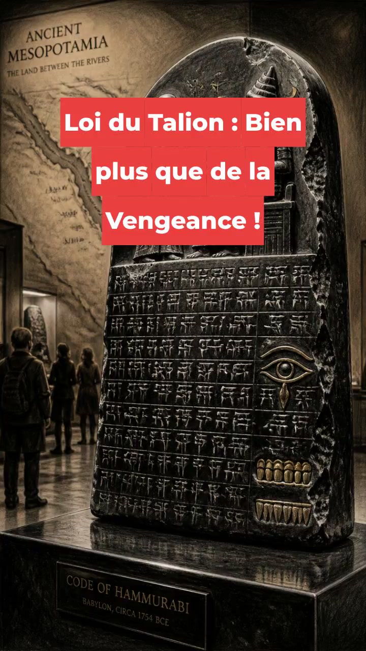 « Œil pour œil… tu connais vraiment l’origine ? »