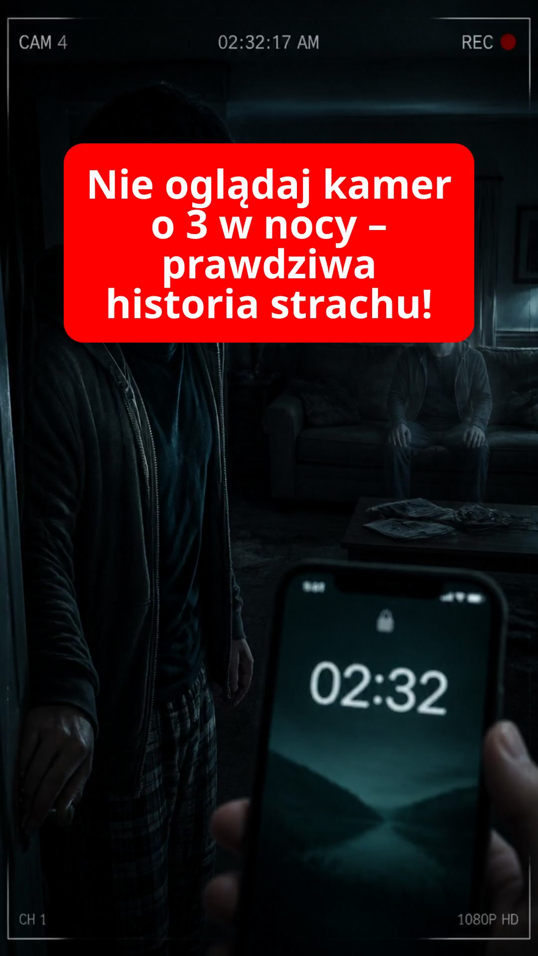 Nie oglądaj kamer o 3 w nocy – prawdziwa historia strachu!