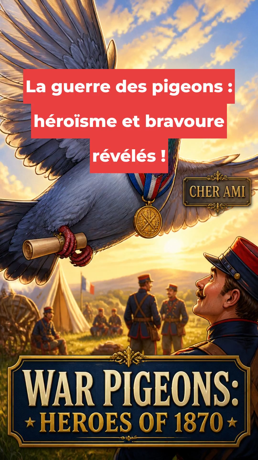 La guerre des pigeons : héroïsme et bravoure révélés !