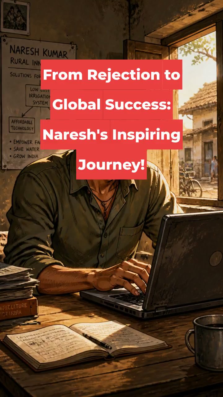 From Rejection to Global Success: Naresh's Inspiring Journey!