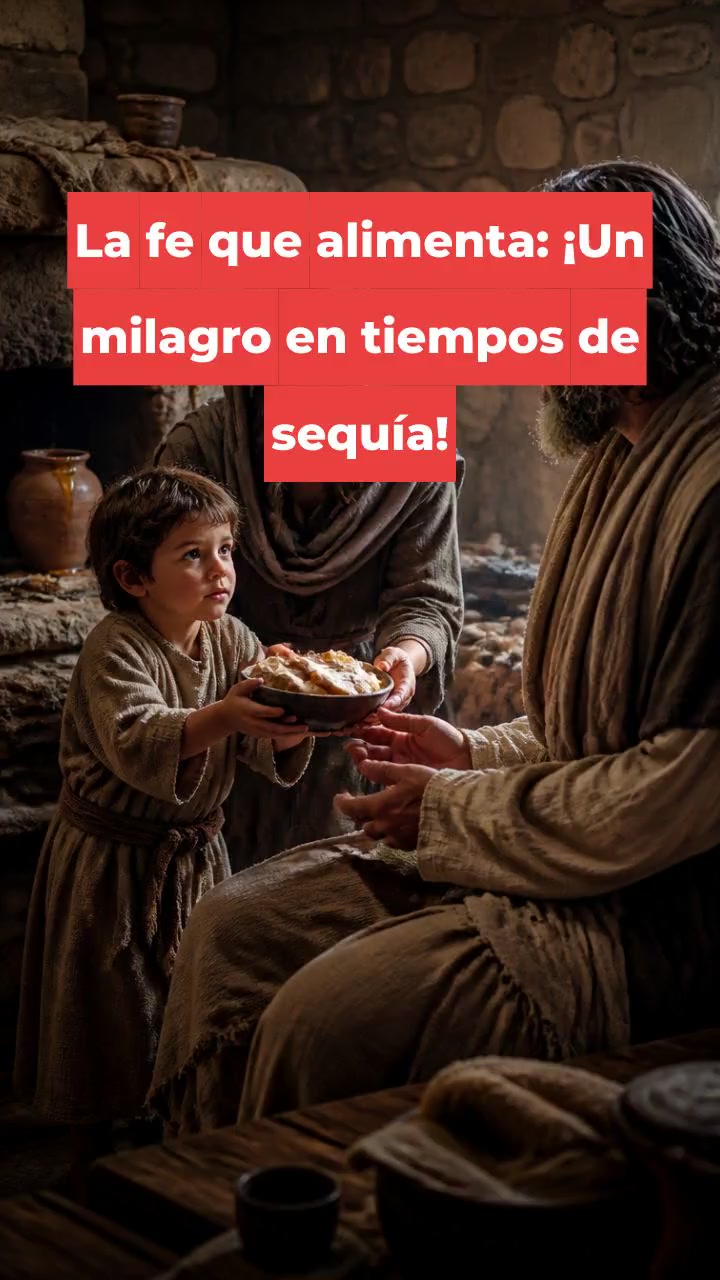 La fe que alimenta: ¡Un milagro en tiempos de sequía!