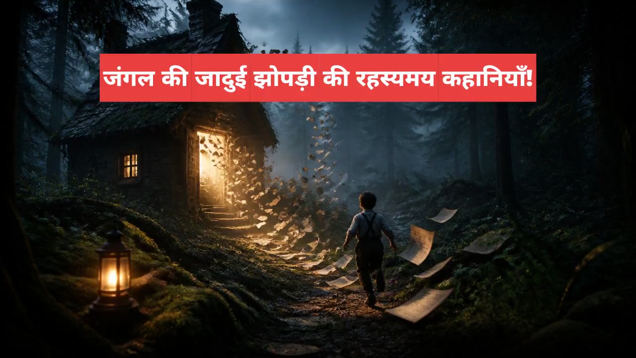 जंगल की जादुई झोपड़ी की रहस्यमय कह