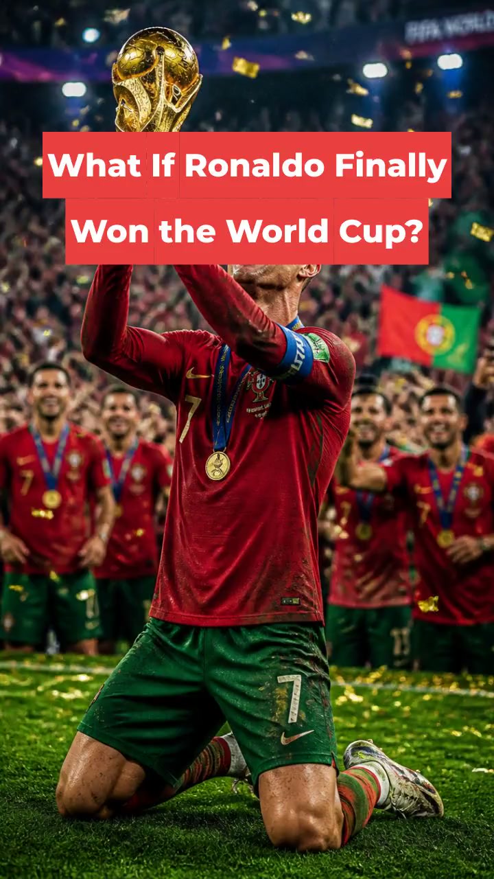 What If Ronaldo Finally Won the World Cup?