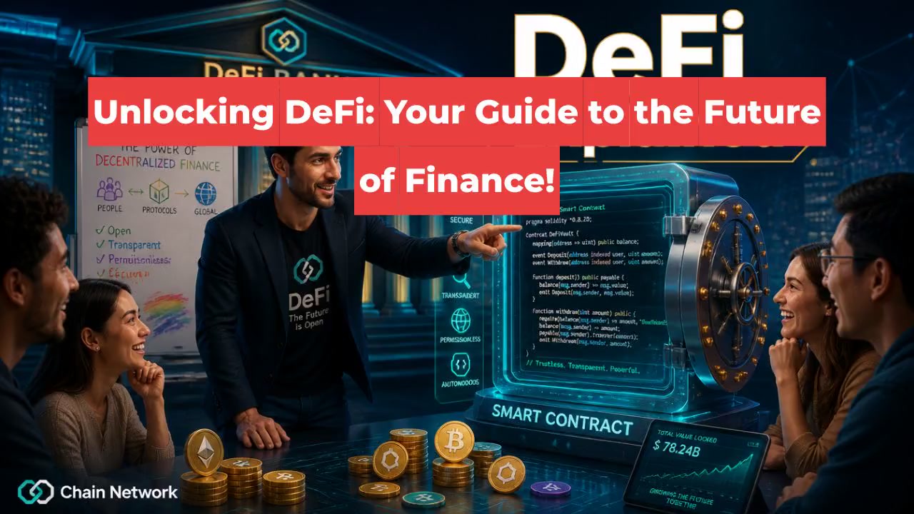Unlocking DeFi: Your Guide to the Future of Finance!