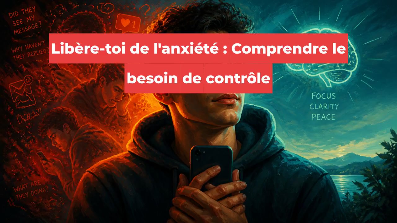 Libère-toi de l'anxiété : Comprendre le besoin de contrôle