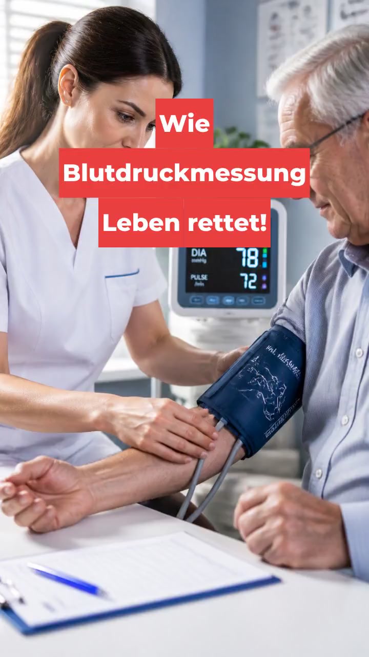 Wie Blutdruckmessung Leben rettet!