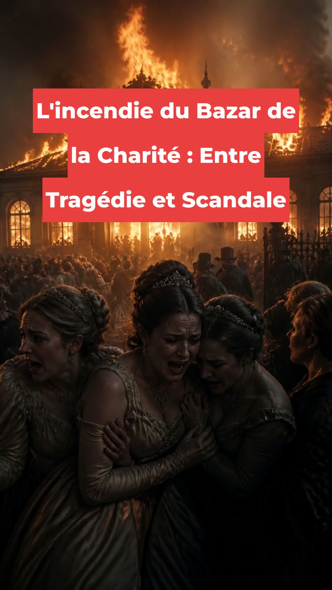 L'incendie du Bazar de la Charité : Entre Tragédie et Scandale