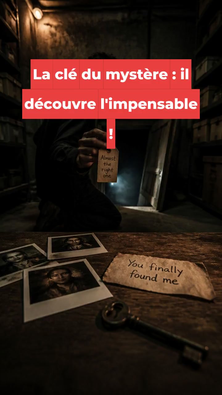 La clé du mystère : il découvre l'impensable !