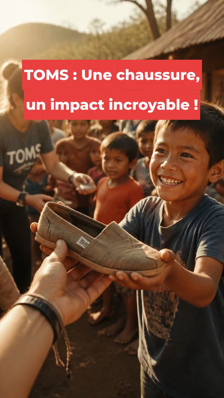 TOMS : Une chaussure, un impact incroyable !