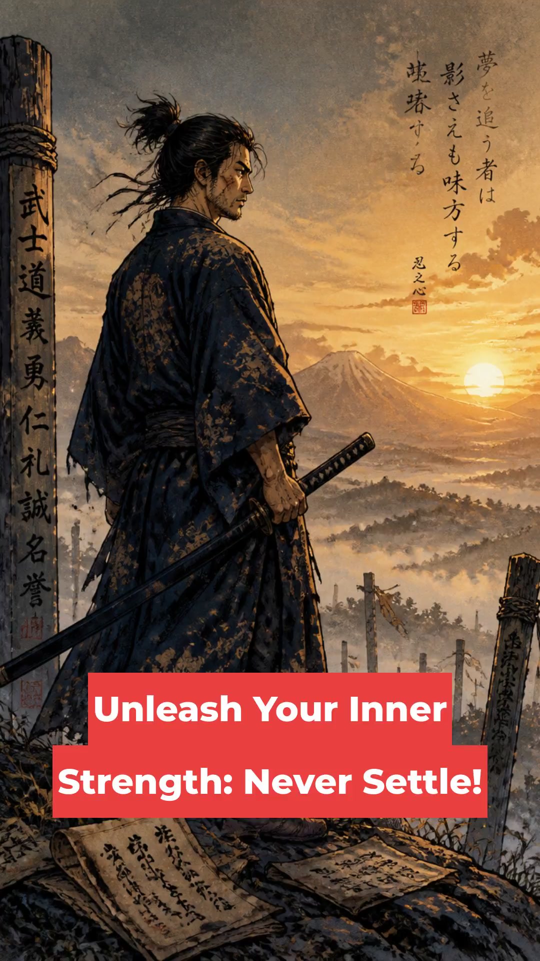 Unleash Your Inner Strength: Never Settle!