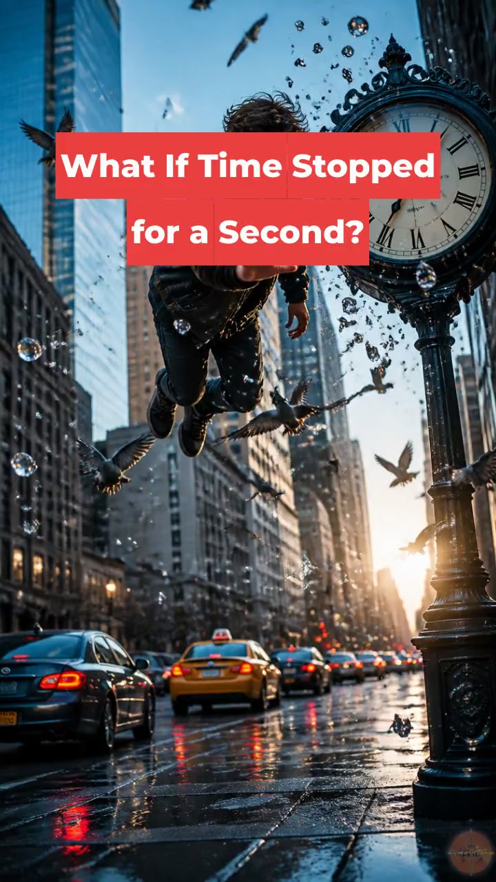 What If Time Stopped for a Second?