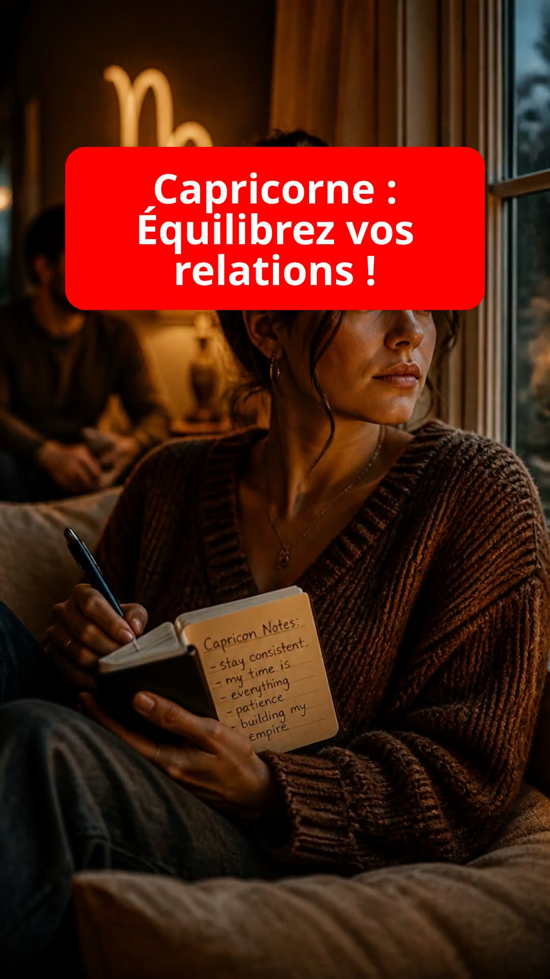 Capricorne : Équilibrez vos relations !