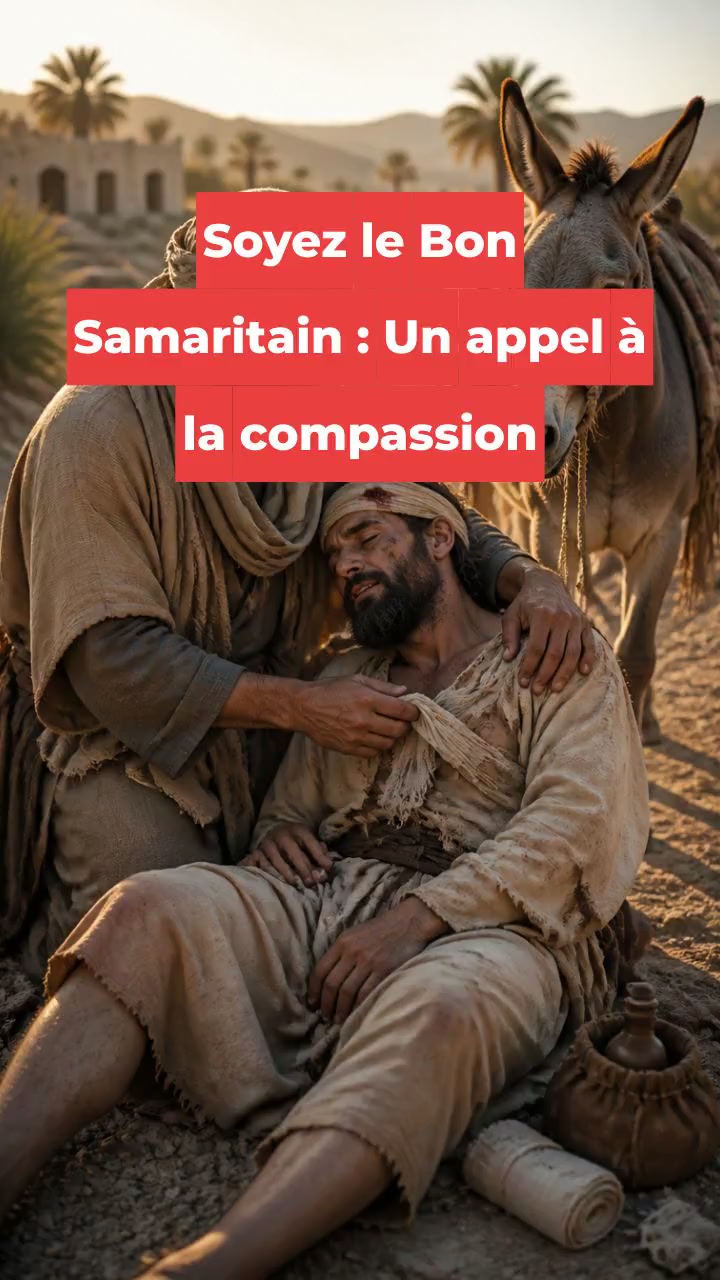 Soyez le Bon Samaritain : Un appel à la compassion