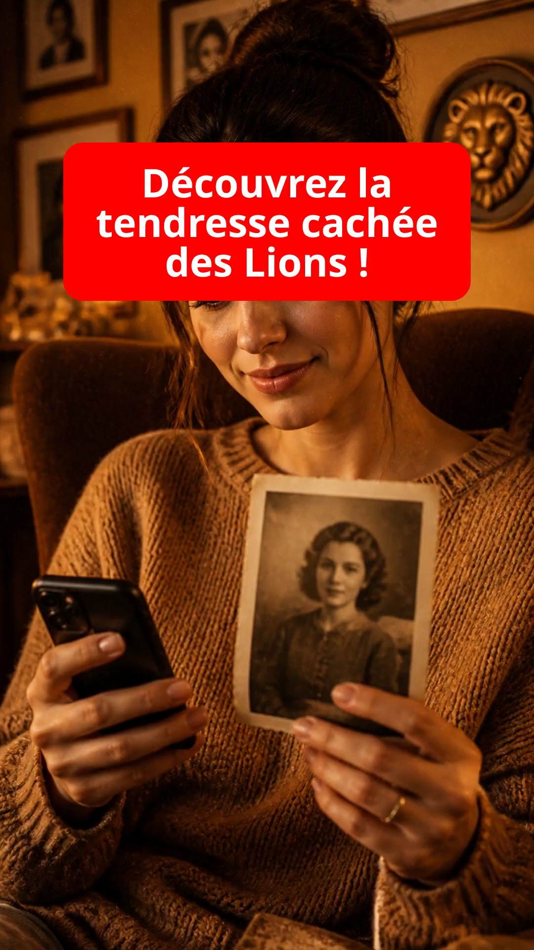 Découvrez la tendresse cachée des Lions !