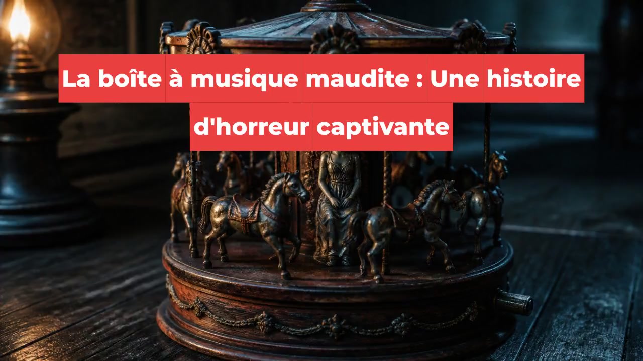 La boîte à musique maudite : Une histoire d'horreur captivante